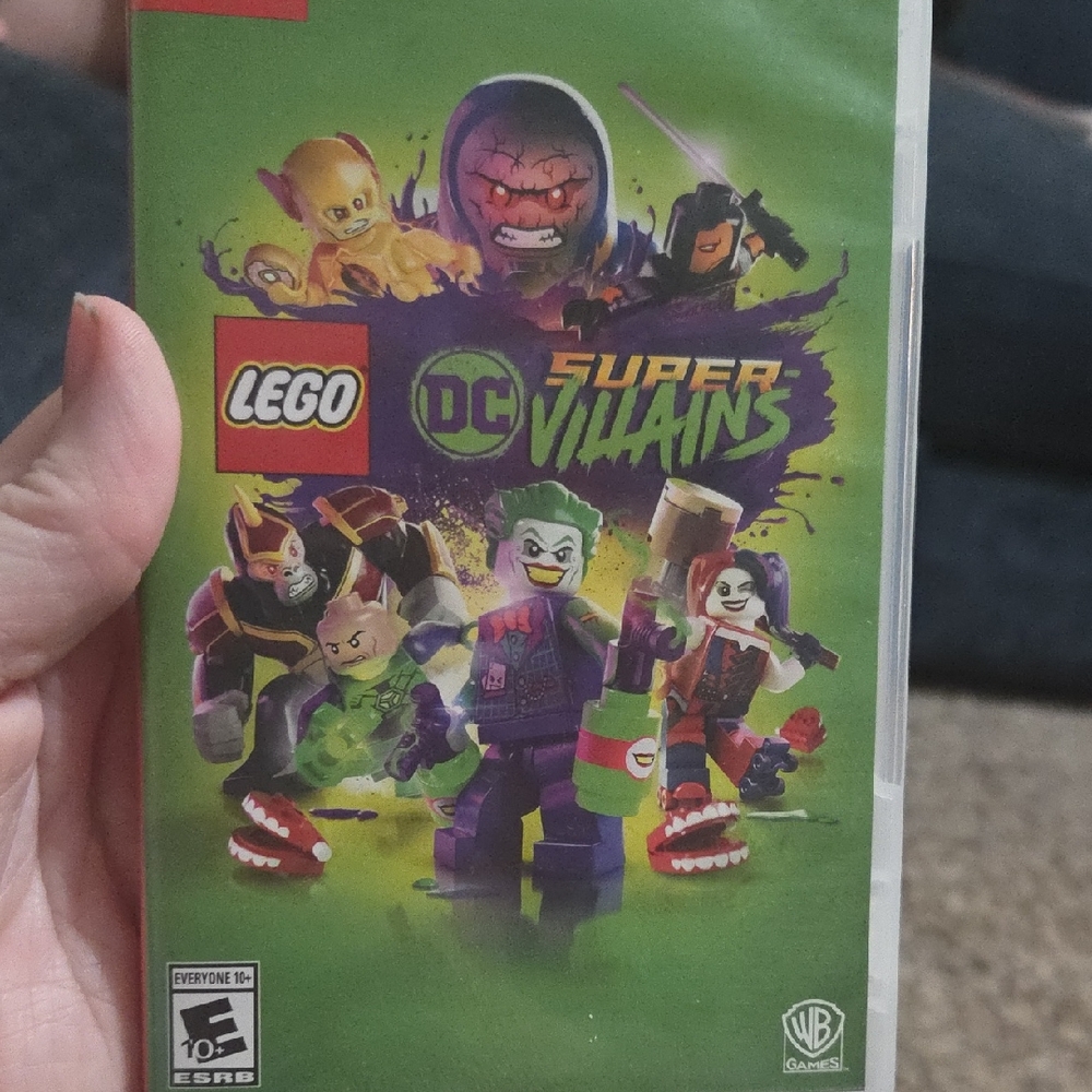 DC Comics LEGO Super-Villains Video Game - Green, Purple, Yellow